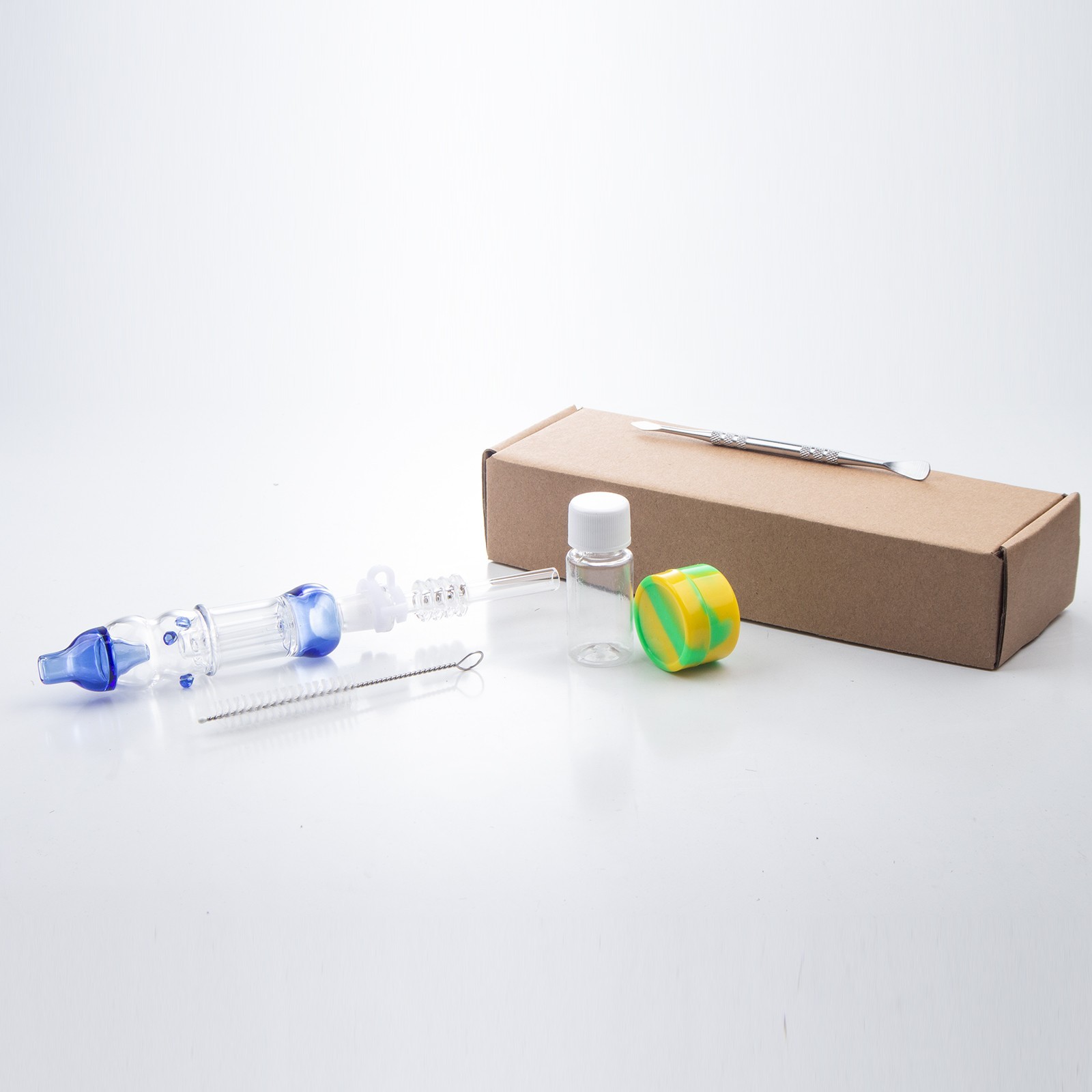 Spill-Proof Glass Smoking Pipes Collectable With Glass Water Pipe 10mm Quartz