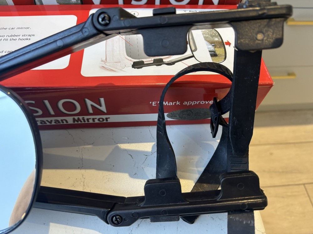 Vision Caravan Mirror E Mark Approved 2x Boxes 2x Mirrors Used Once