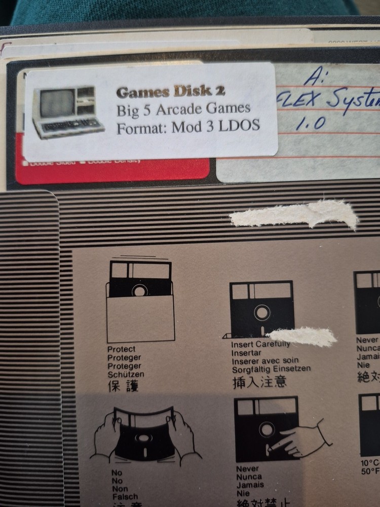 7 Disk Lot For TRS-80 Model 3