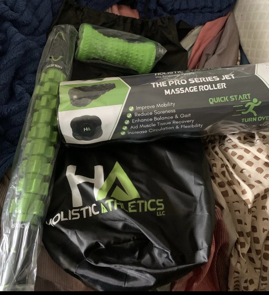 Foam Roller Set Includes Foam Roller Roller, Muscle Stick &Carry Bag