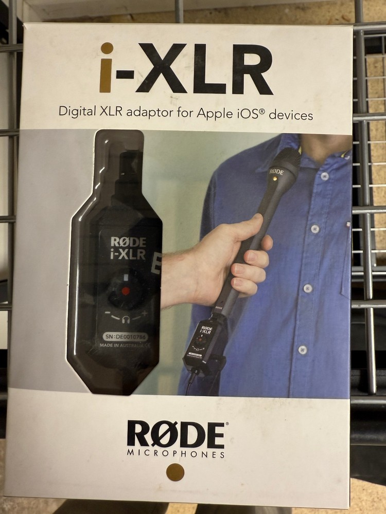 RODE I-XLR Adapter for iOS Devices (Lightning)