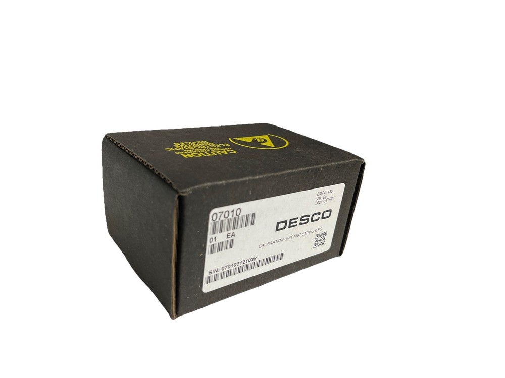 Desco  07010 Calibration Unit NIST STDWS & FG