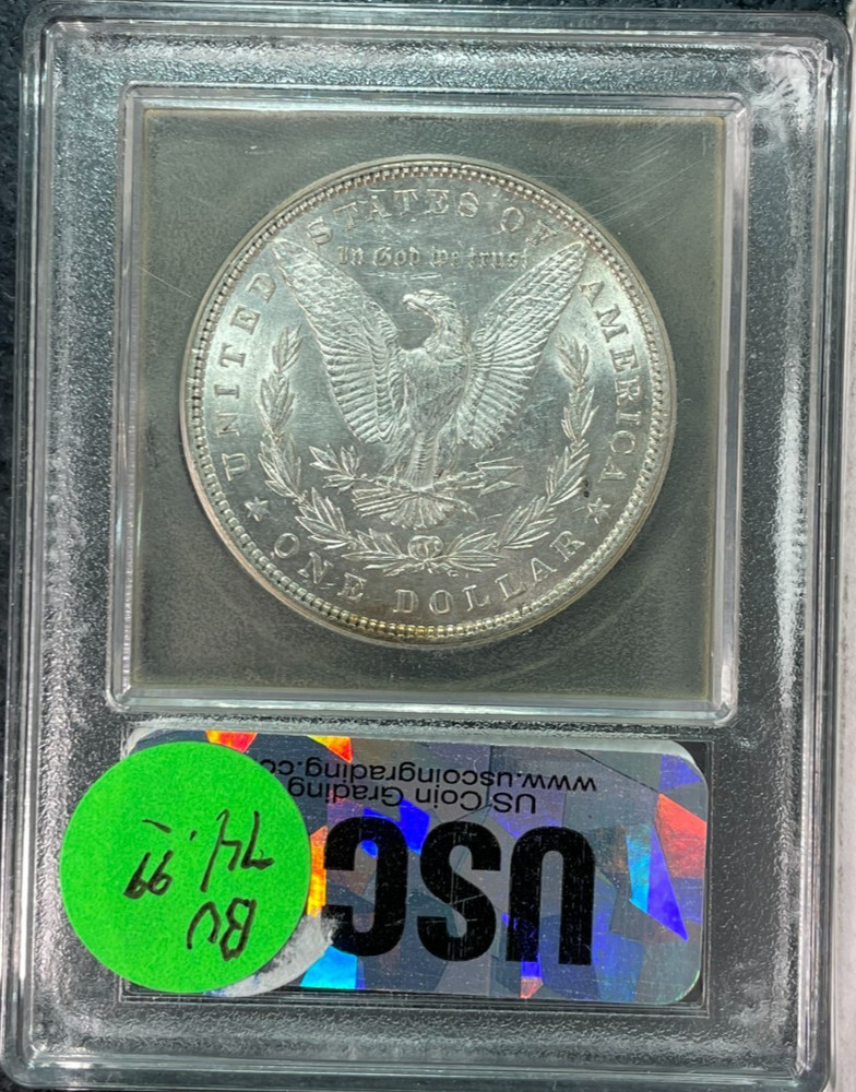 1879-P MORGAN SILVER DOLLAR ~BU ~NICE COIN~REF#USC