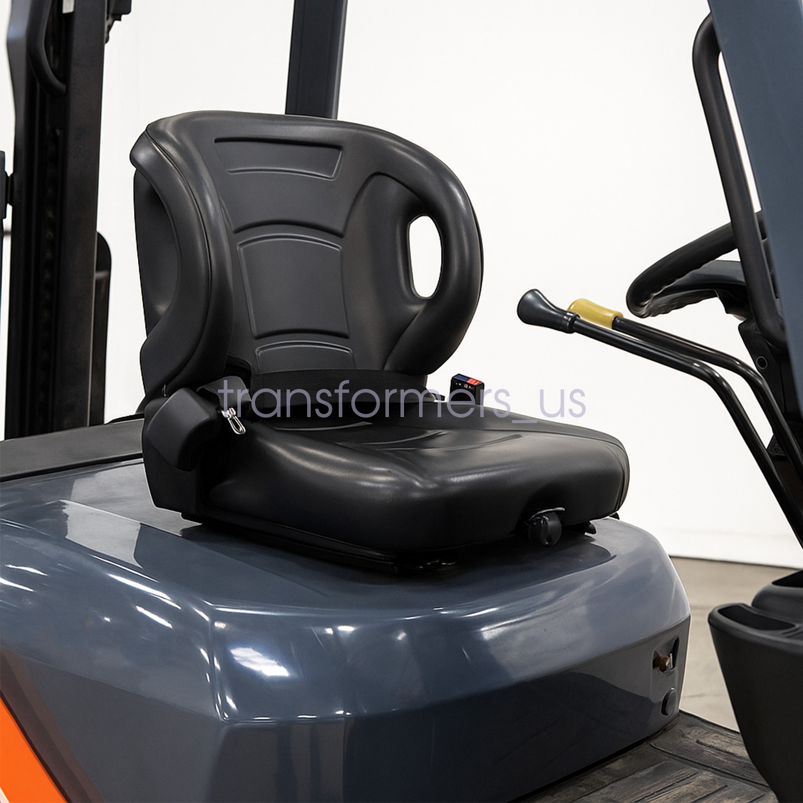 MOLDED FOR TOYOTA FORKLIFT SUSPENSION SEAT W/ SEATBELT & SWITCH PREMIUM QUALITY!