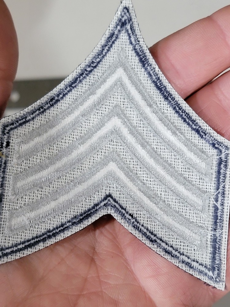 XX B2 Police patch Sergeant chevron Sgt.