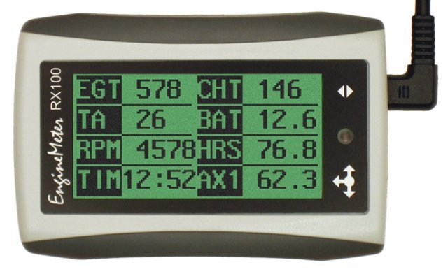 Combo EngineMeter system + fuel flow sensor