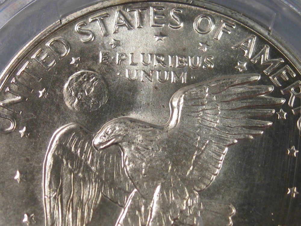 BU GEM 1972-S Silver Eisenhower Dollar PCGS MS67. #34