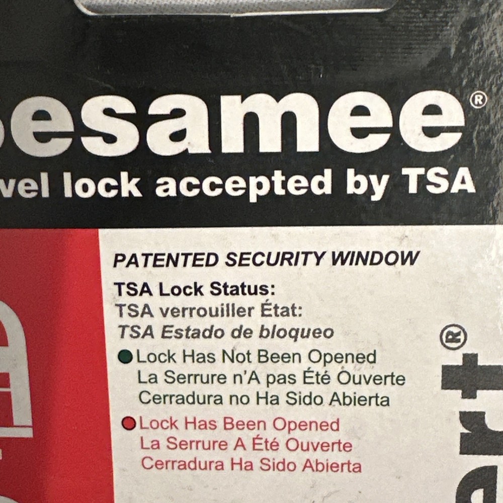 Camo Luggage Locks 6 Pack