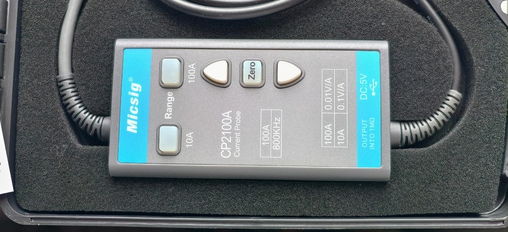 Micsig CP2100A 10A/100A AC/DC 800KHz Oscilloscope Current Probe