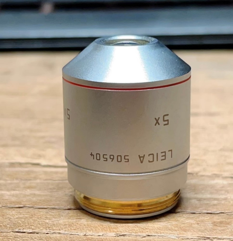 LEICA HC PL FLUOTAR 5× Microscope objective 506504