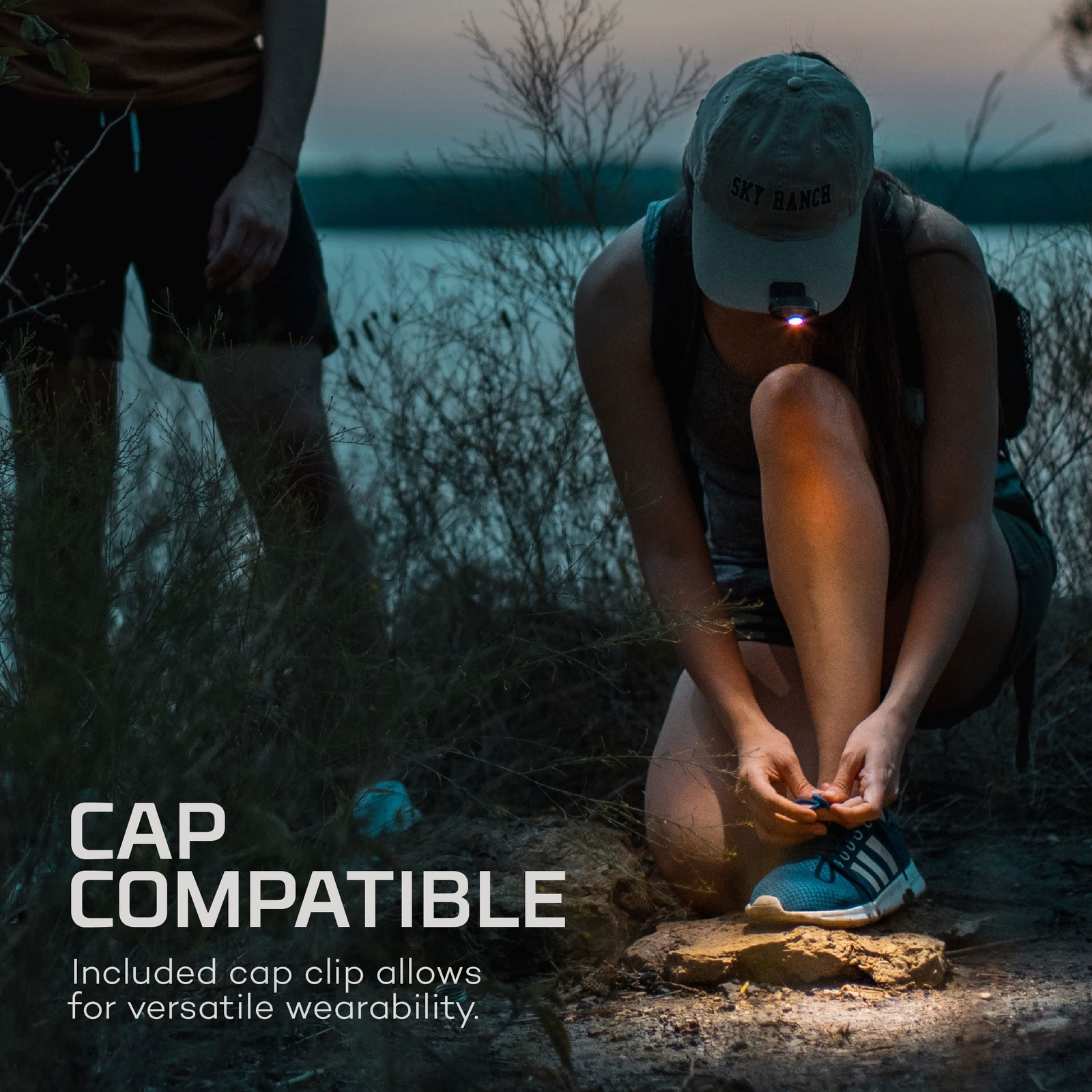 NEBO MYCRO USB 400 LUMEN Rechargeable, Adjustable LED Headlamp & Cap, Bright