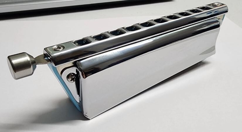 JDR Trochilus 10 Hole Slide Chromatic/Diatonic Harmonica