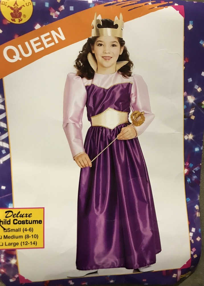 Child Queen Costume Size 4-6