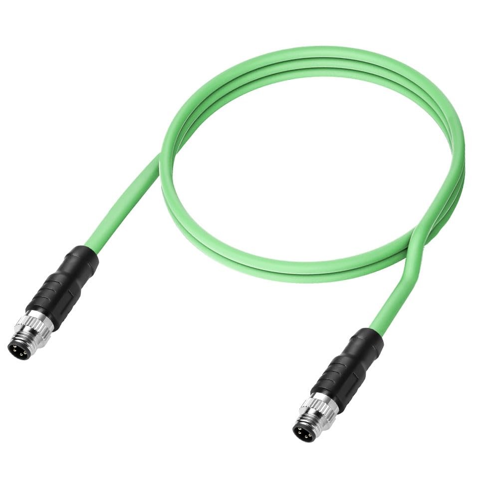 M8 A-Code 4 Pin Cable High Flexible Shielded for Beckhoff ZK1090 Industrial 2m