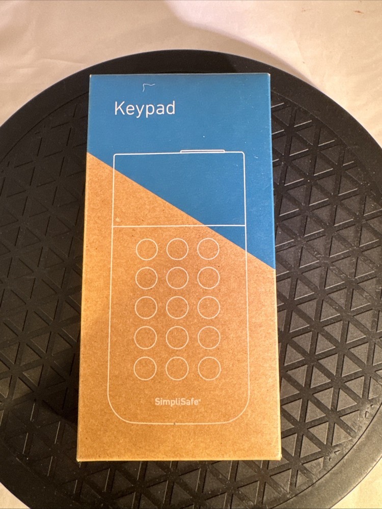 Simplisafe SSKP3W SSKP3 Additional Replacement Keypad White Third 3rd Generation