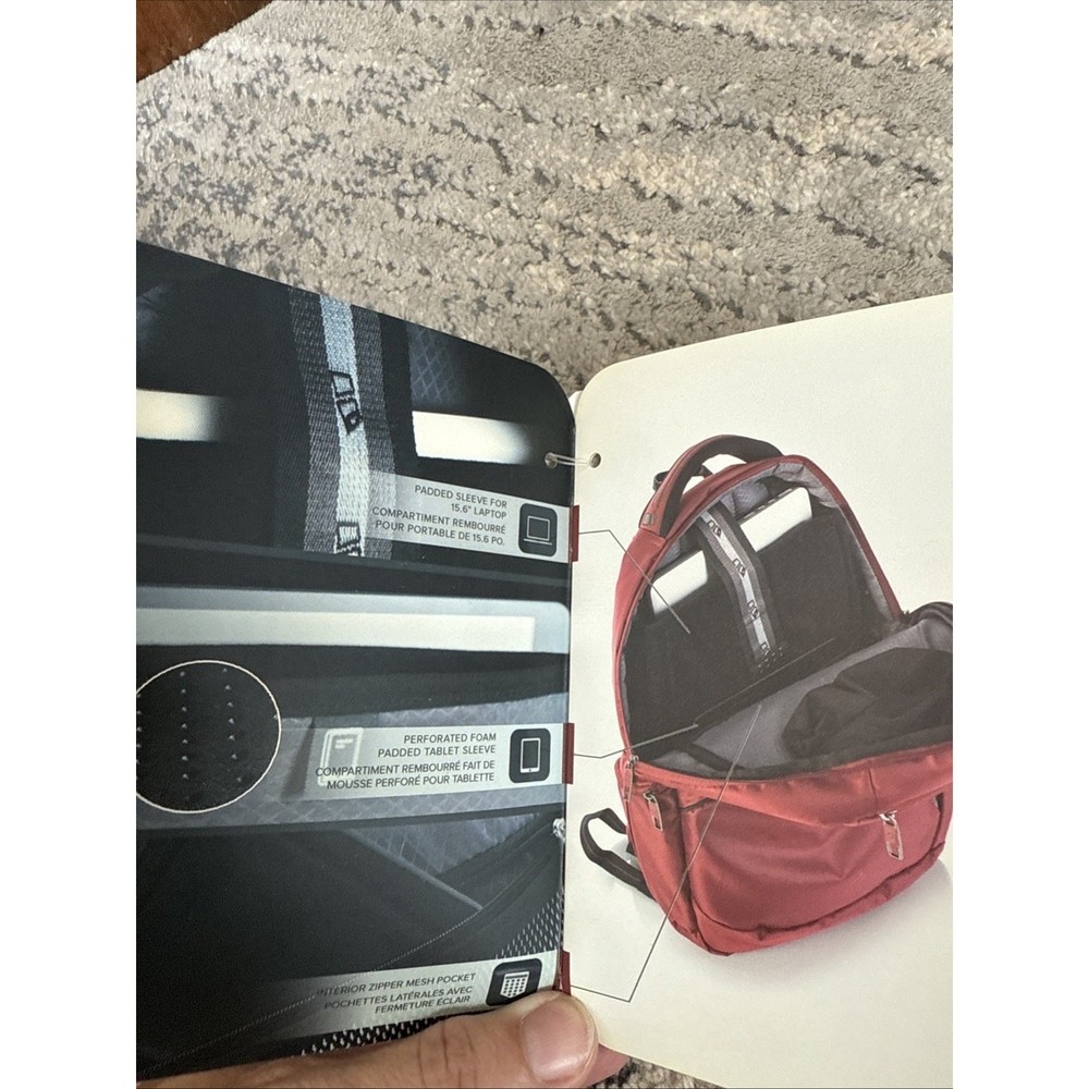 Heys Tech Pac 04 Computer Backpack Black F