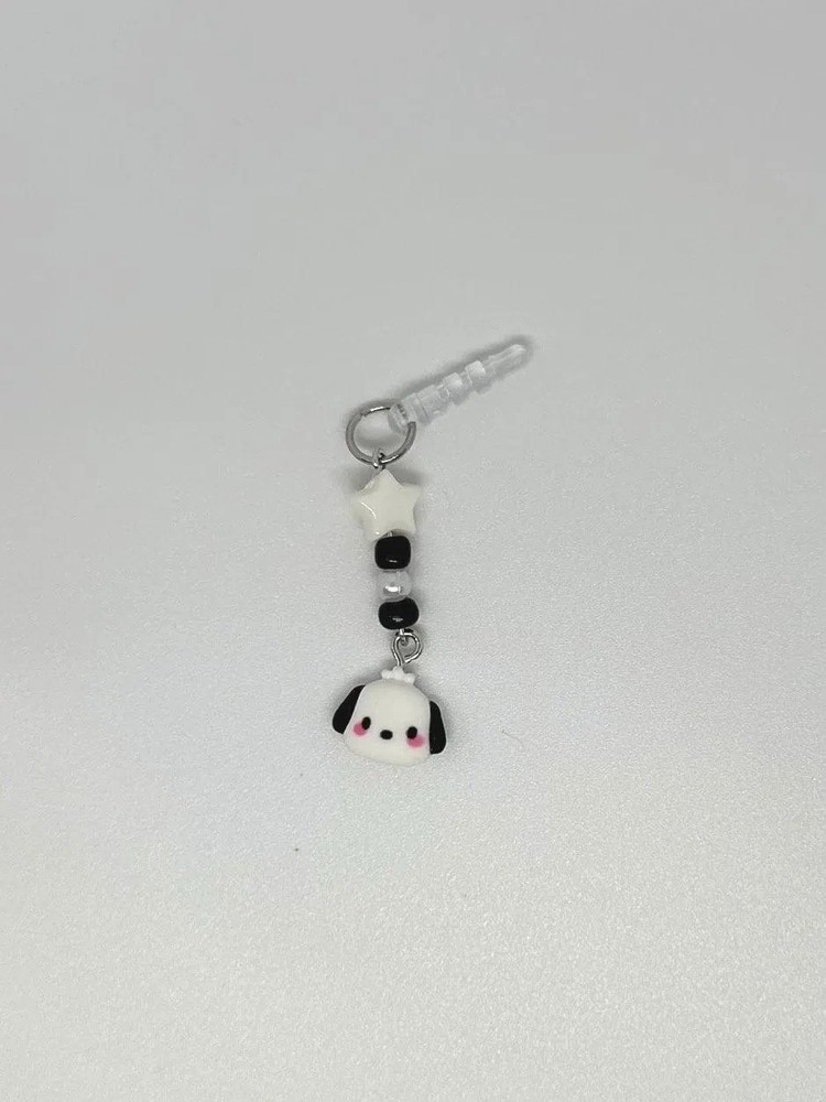 Sanrio Character Beaded Customized Dust Plug Charm iPhone Switch iPad Lightning