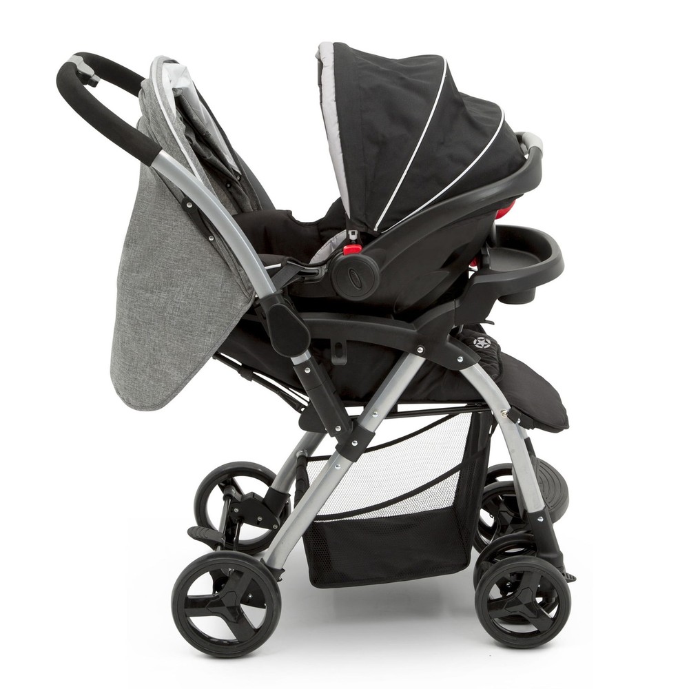 Jeep Unlimited Reversible Handle Stroller Grey Tweed