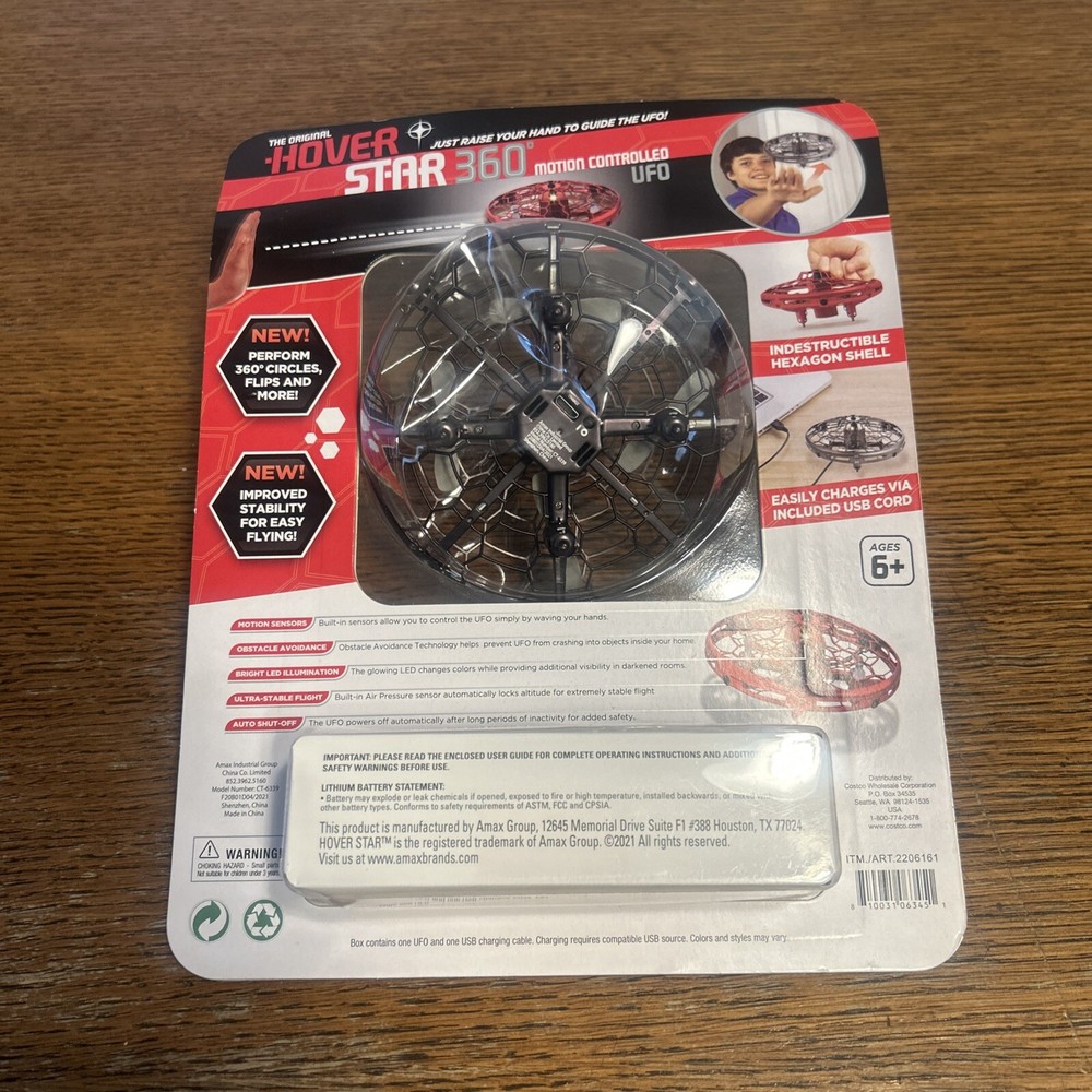 Brand New Hover Star 360 Motion Controlled UFO