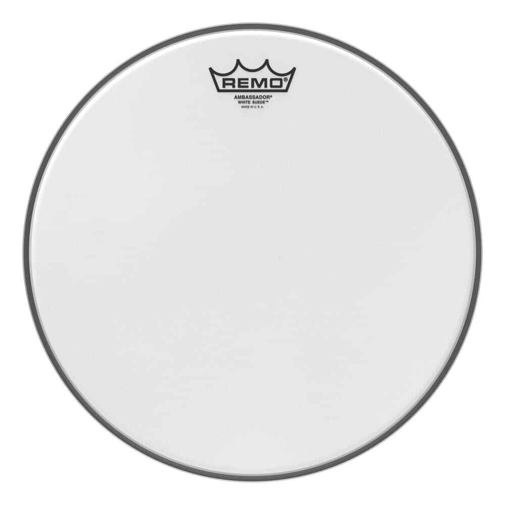 Remo White Suede Ambassador 13" Drum Head