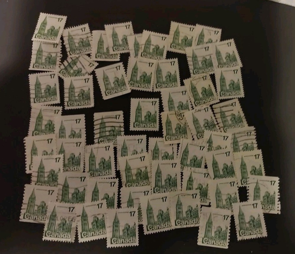postage stamps forever Canada, 17 cent Green