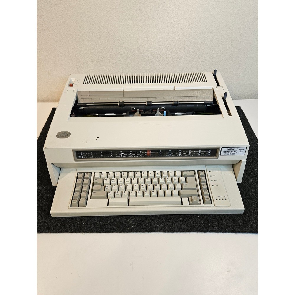 IBM 6784 Wheelwriter Electronic Typewriter Vintage Office Machine Tested