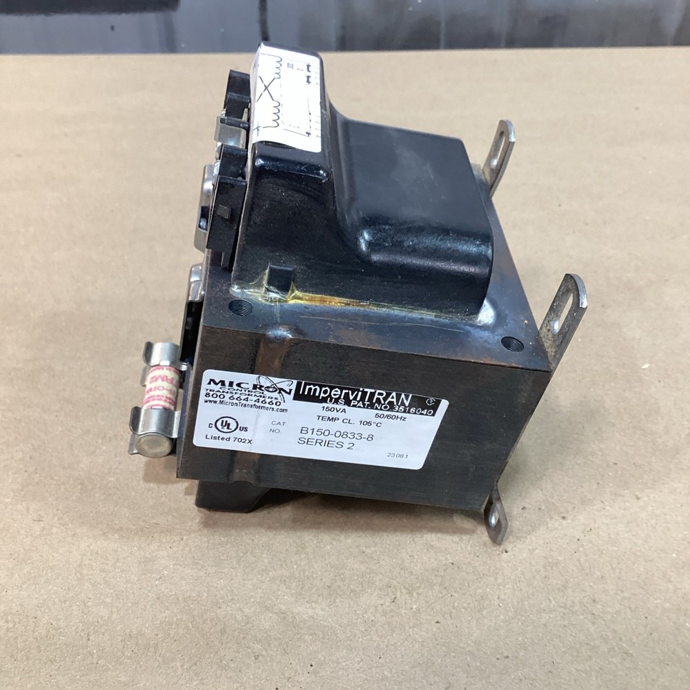 IMPERVITRAN mini micron control transfomer B150-0833-8