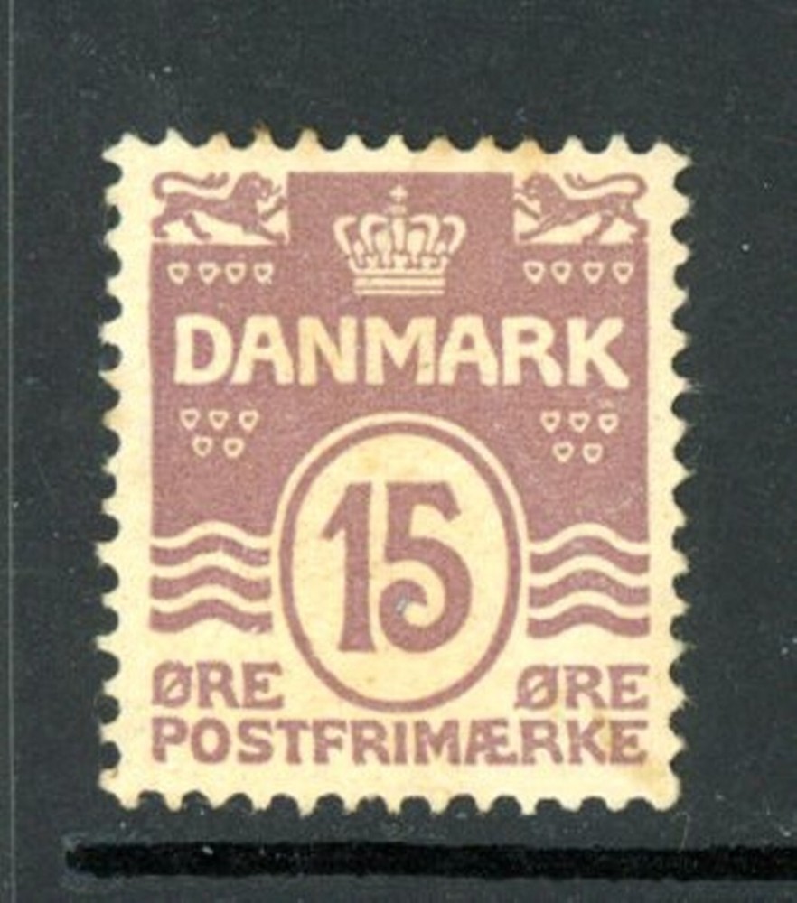 Denmark Scott # 63 - MH - CV=$25.00             (5-C223)