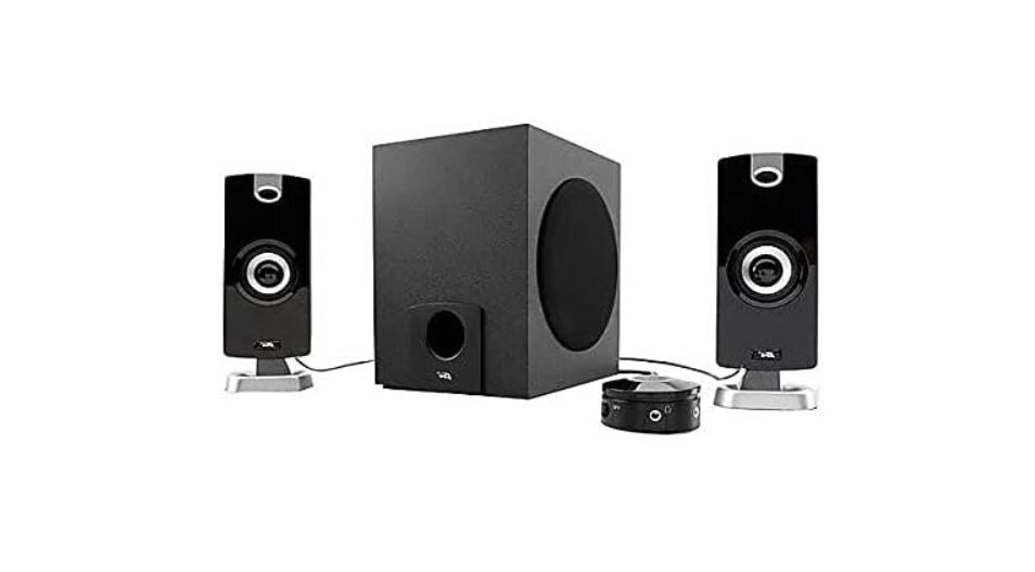 Laptop Computer Pc Speaker System 2.1 Subwoofer Desktop Gaming Surround Sound