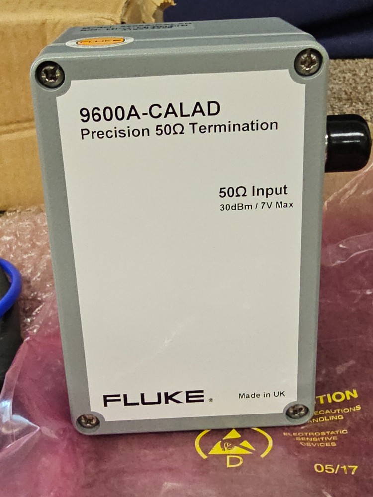 Fluke 9600A CALAD Precision 50 Ohm Termination 5790A AC Measurement