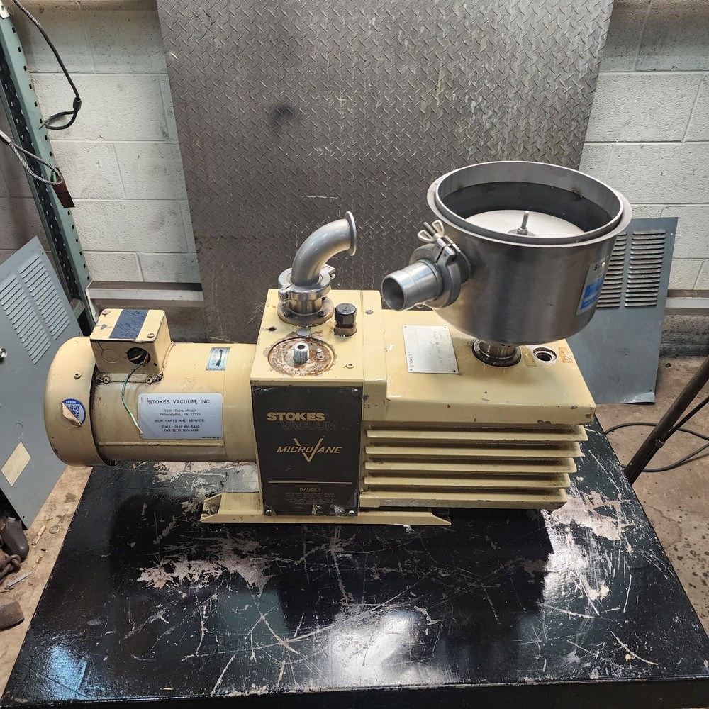 Stokes MicroVane 013-2 Rotary Vane Vacuum Pump 20CFM #1 [D1F]