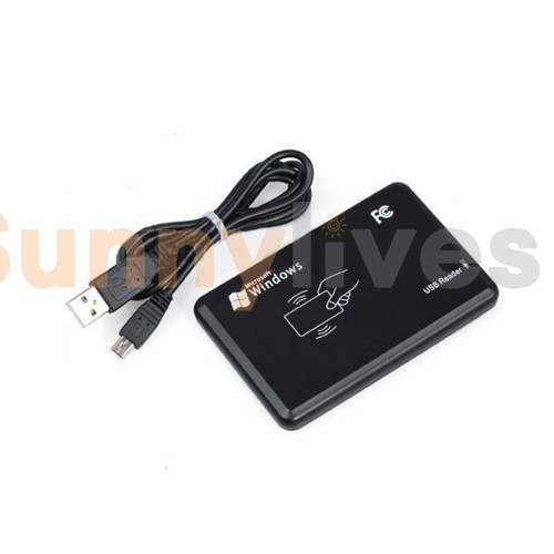 125Khz USB RFID Contactless Proximity Sensor Smart ID Card Reader EM4100 US
