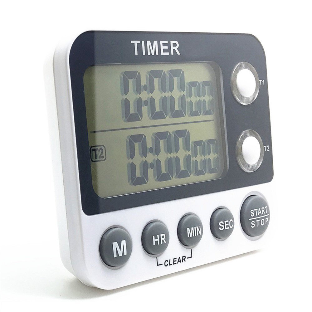 Digital LCD Flashing LED, Count Up/Down Timer, Dual 2 Event / Channel