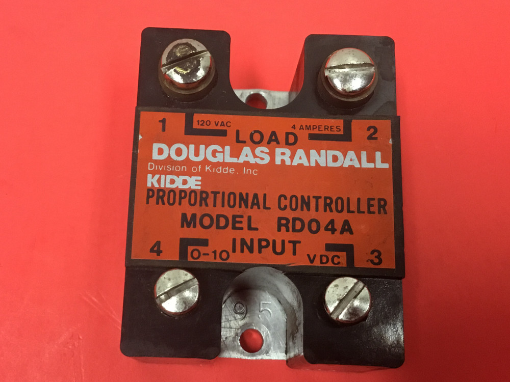Douglas Randall / Kidde Inc-Model #RD04A, Proportional Control-Solid State Relay