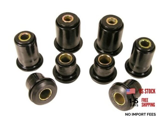 7-217-BL Black Front Control Arm Bushing Kit with Shells