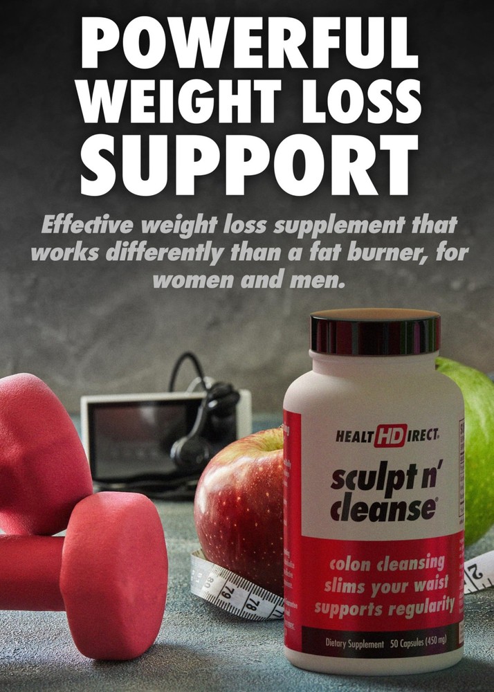 DIRECT Sculpt n' Cleanse - Colon Cleanse for Digestive & Regularity - Natural...