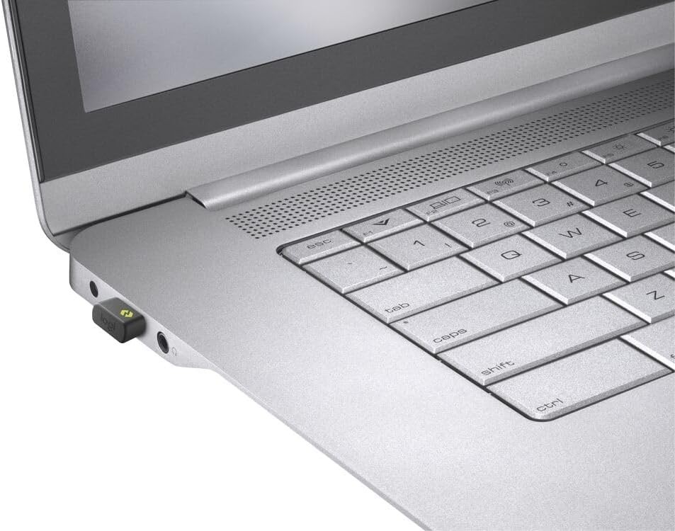 USB-C Receiver Compatible Devices 1 Port Secure Wireless Logi Bolt for Mouse