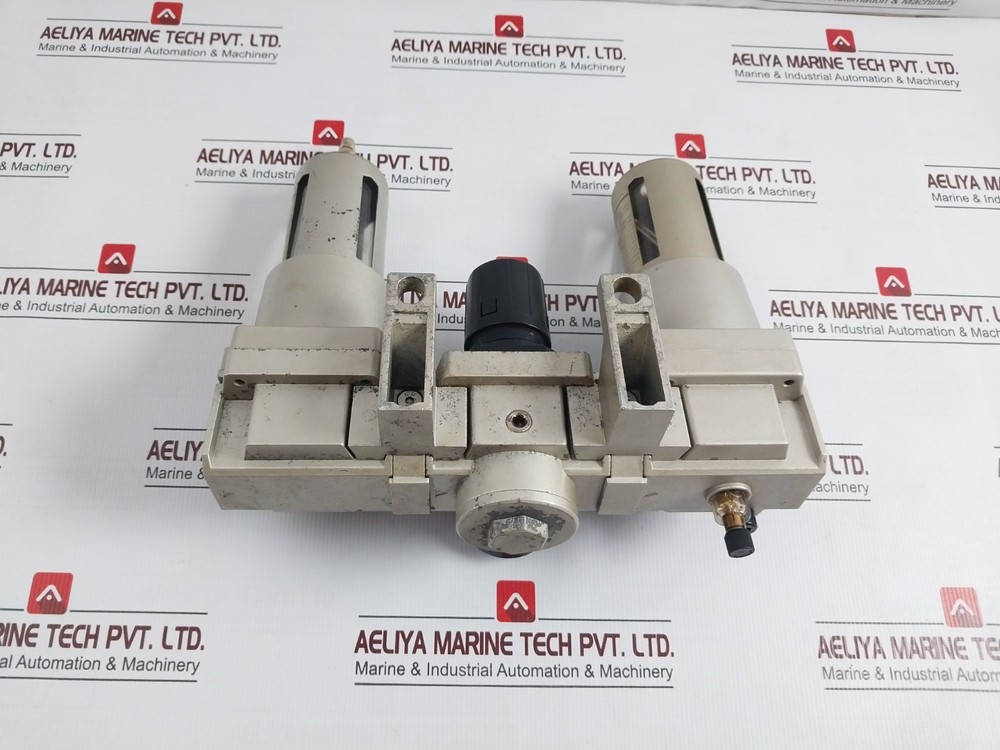NOJPC AR 5000 Pneumatic Filter Regulator Lubricator 0-150 PSI