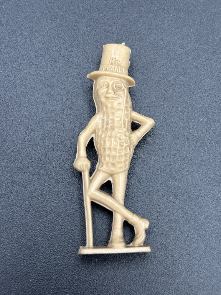 Vtg Mini Planters Peanuts "Mr Peanut" Figure on Base