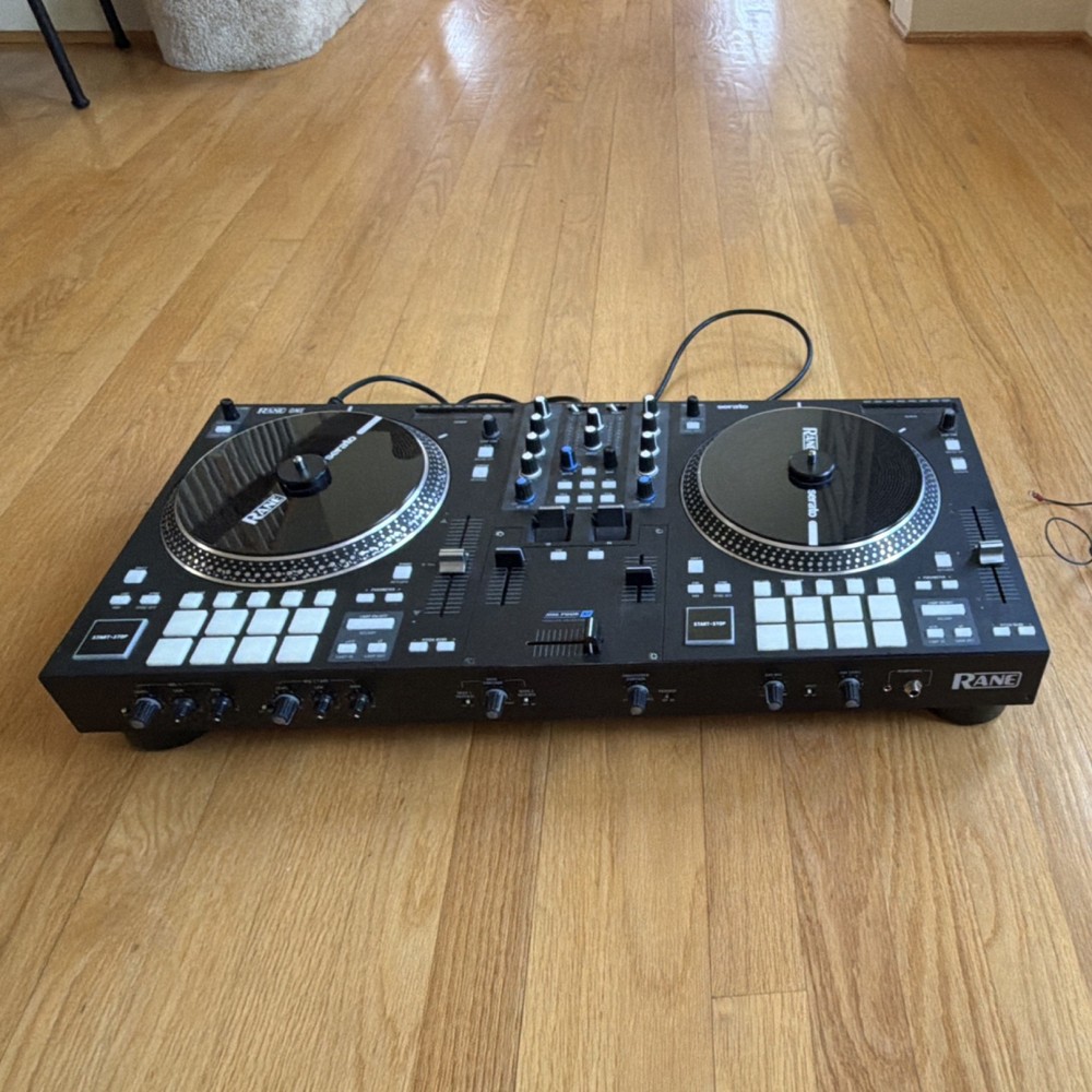 Rane One Double Deck DJ Controller, Built-in Mixer, 16 Pads, Filter/Echo/Flanger