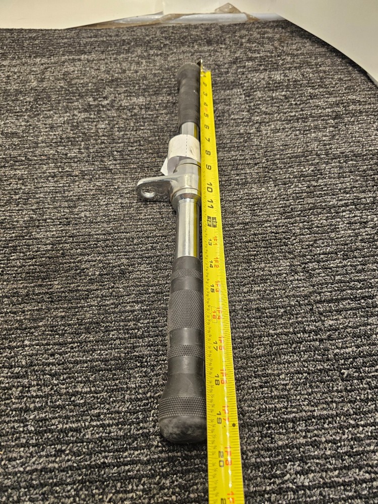 Body Solid MB022RG Tools Rubber Grip Revolving Solid Straight Bar