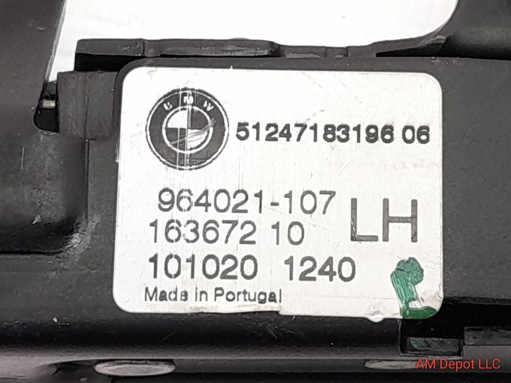 2011 BMW X5 E70 35i 40i Left Lower Trunk Lid Lock w Micro Switch 51247183196