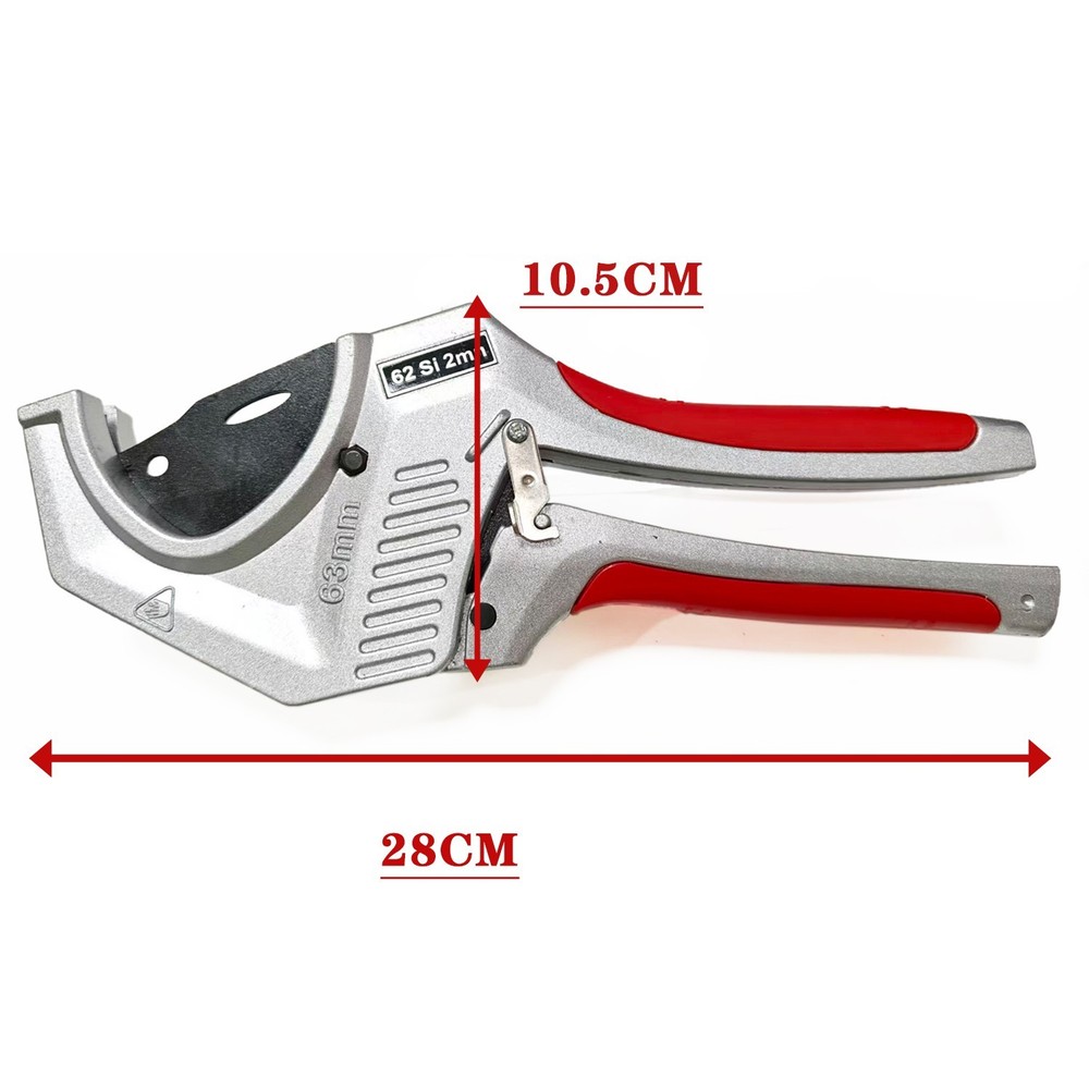 63mm Single-piece scissors, pipe-cutting tool, professional PVC scissors