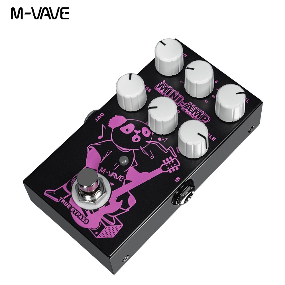 M-VAVE MINI-AMP Pre-amp Simulation Guitar Effects Pedal Distortion Overdrive