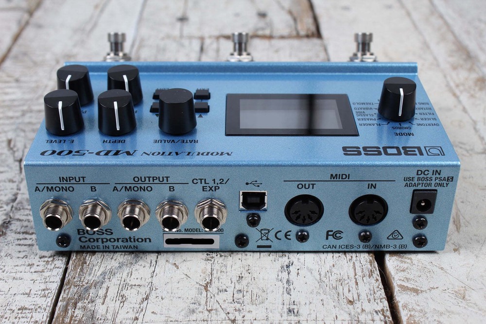 Boss MD-500 Modulation Pedal Electric Guitar Modulation Multi-Effects Pedal