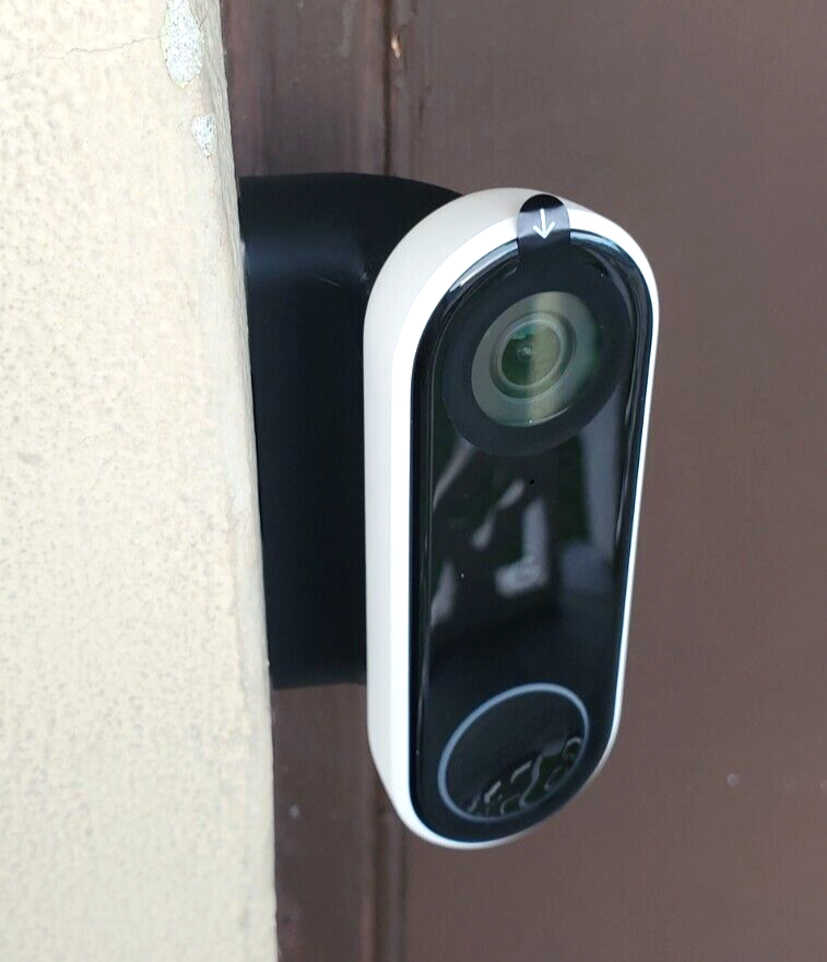 Google Nest Hello Doorbell A0077 Wired Wedge 75° Degree Angle Mount Bracket