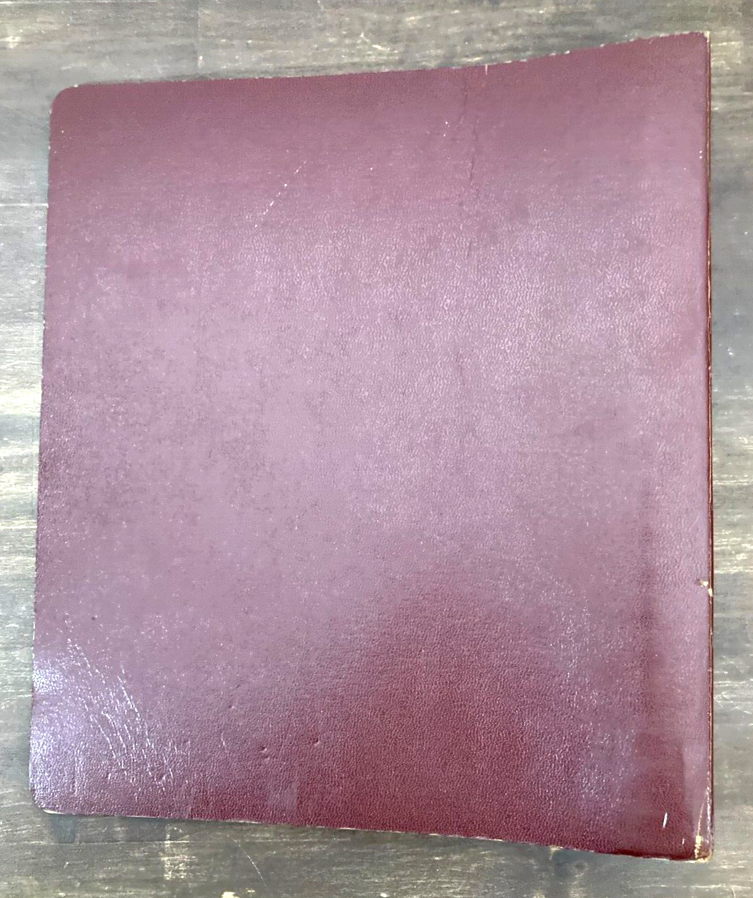 Vintage 50s FLYING-A TIDEWATER OIL Co. EMPTY Book BINDER Veedol Tydol Gas Manual