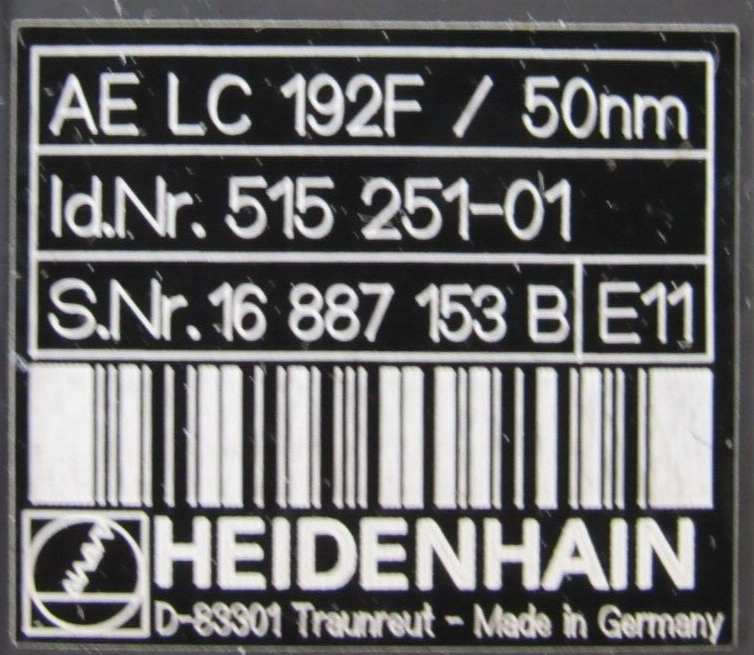 NEW HEIDENHAIN 387089-11 LINEAR ENCODER LC192F 1240MM 38708911