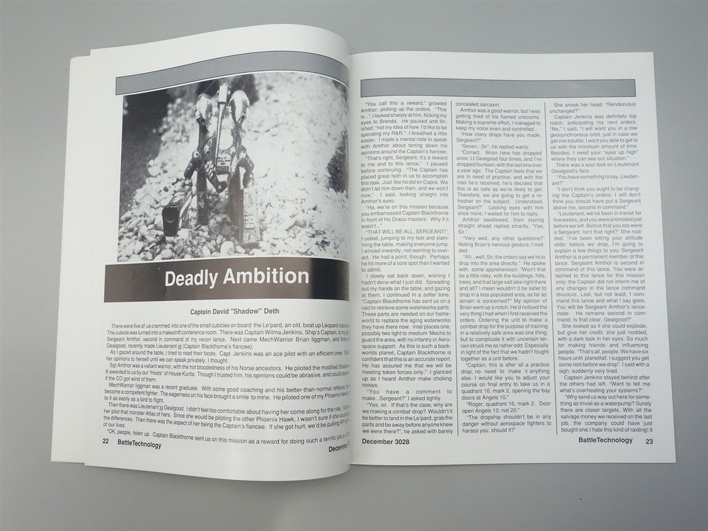 Battletech: Battle Technology Issue 7