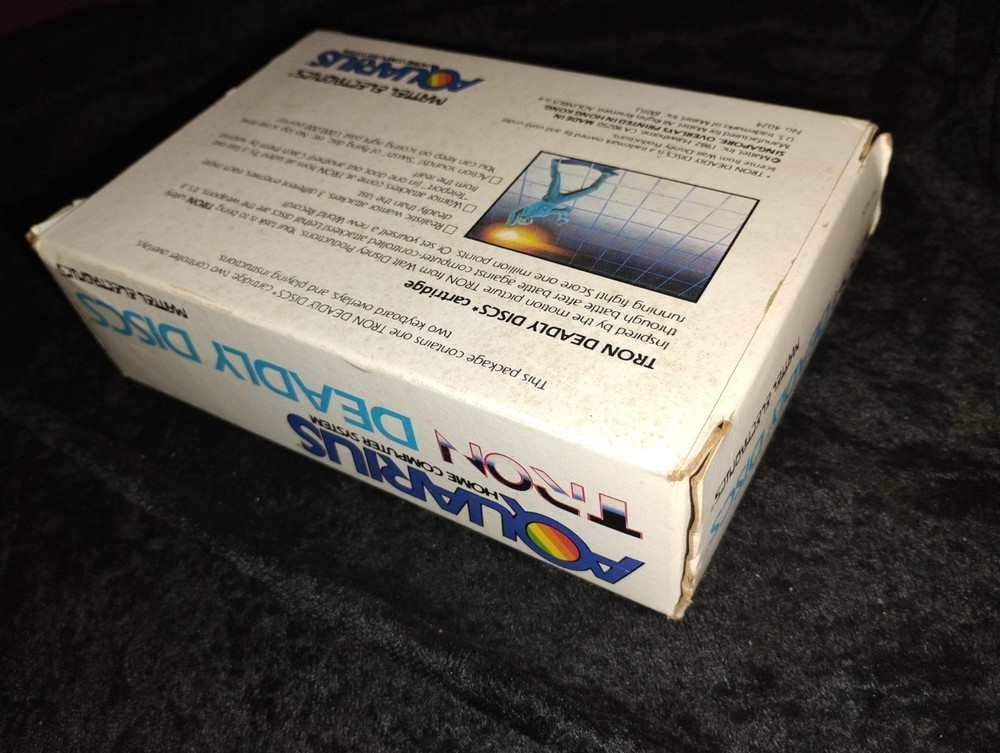 Aquarius Tron Deadly Discs Mattel Electronics Home Computer System 1982 Tron